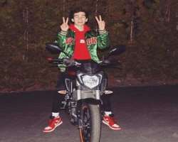 He is a motorcycle enthusiast and loves to ride in his spare time.